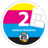 DTF - 2 mètres linéaires