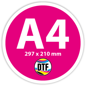DTF - A4 (297x210mm)