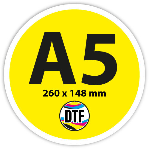 DTF - A5 (260x148mm)
