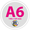 DTF - A6 (148x105mm)