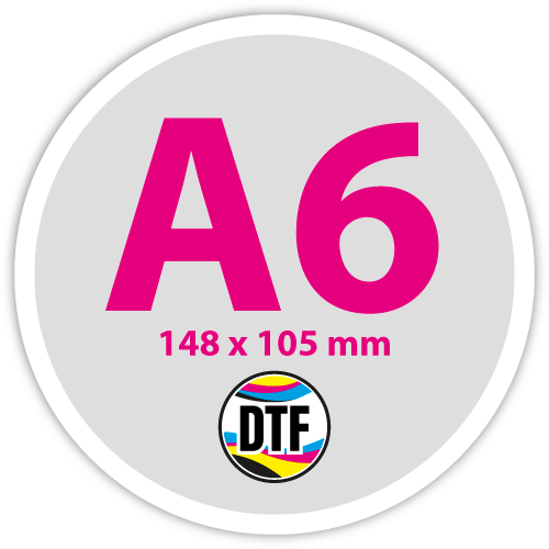 DTF - A6 (148x105mm)
